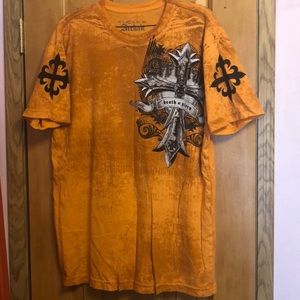 Nice hardly worn T-shirt Archiac orange